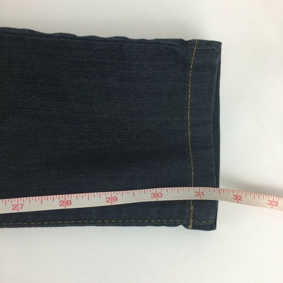 Asos Dark Blue 5 Pocket Design Skinny Leg Jeans 8 - Picture 9 of 9